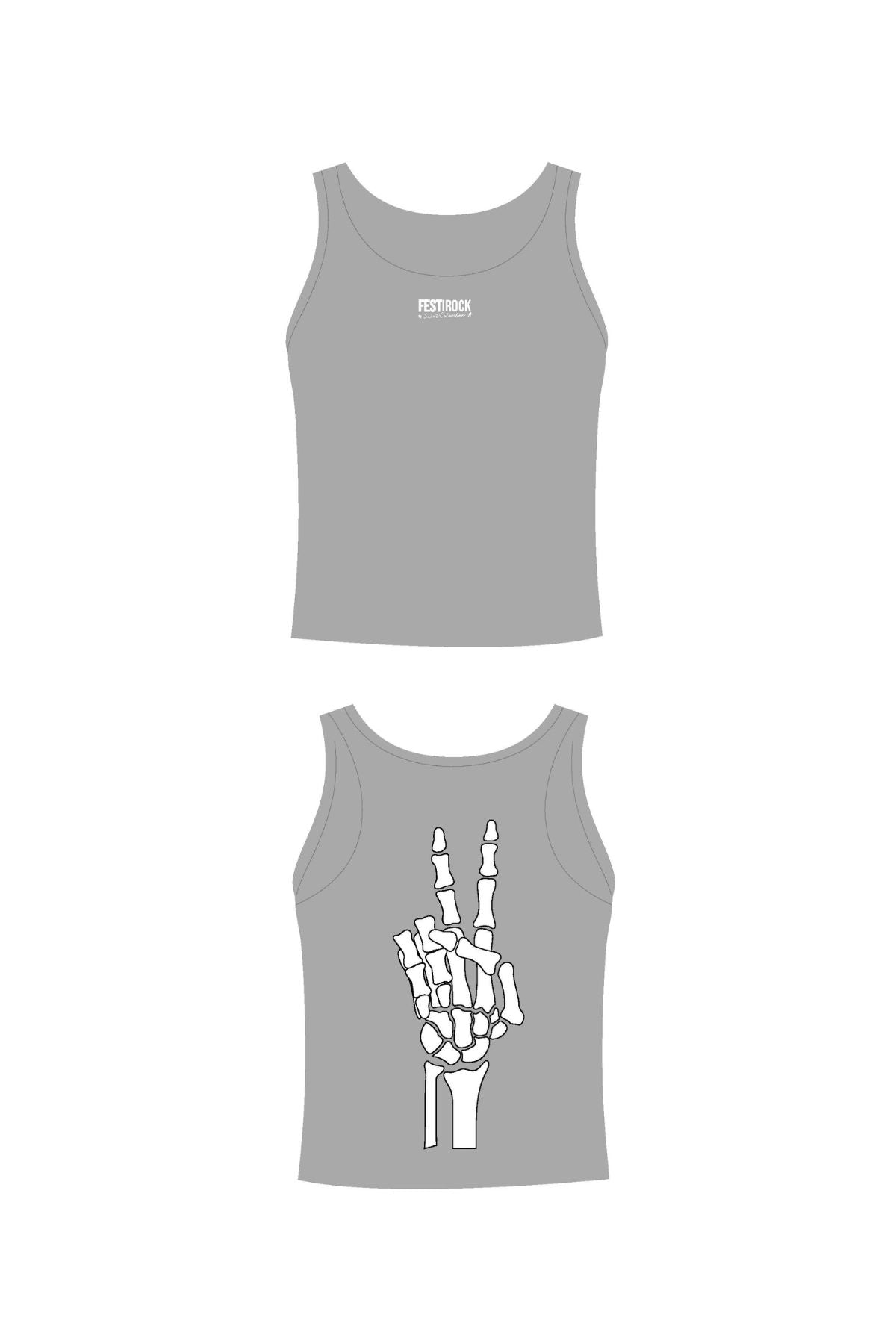 Camisole grise – FestiRock