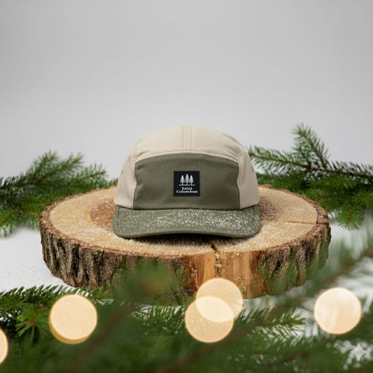 ARTICLE EN PRÉVENTE! | Casquette en nylon deux tons 5 panneaux avec logo