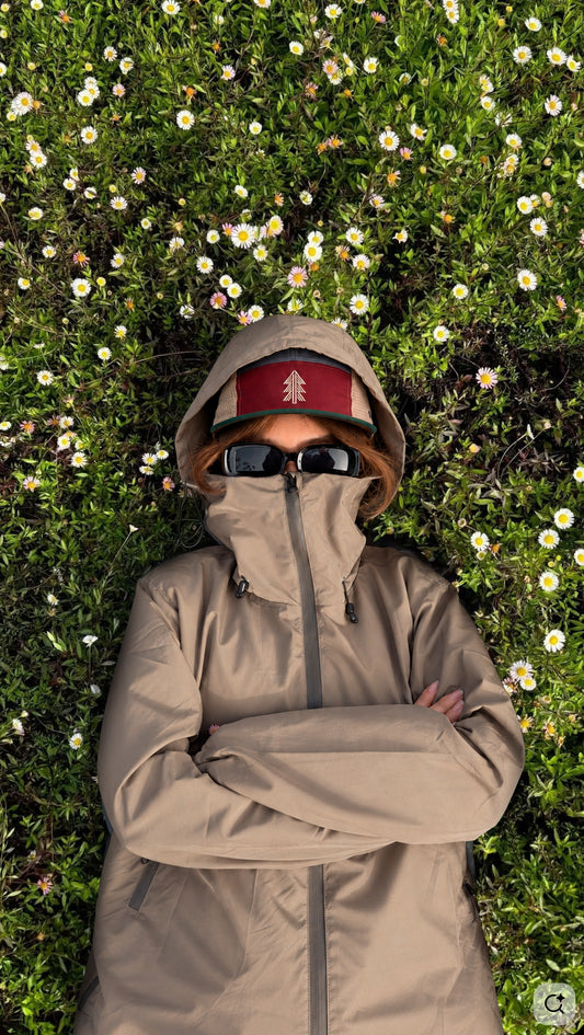 Casquette sportive en nylon 5 panneaux