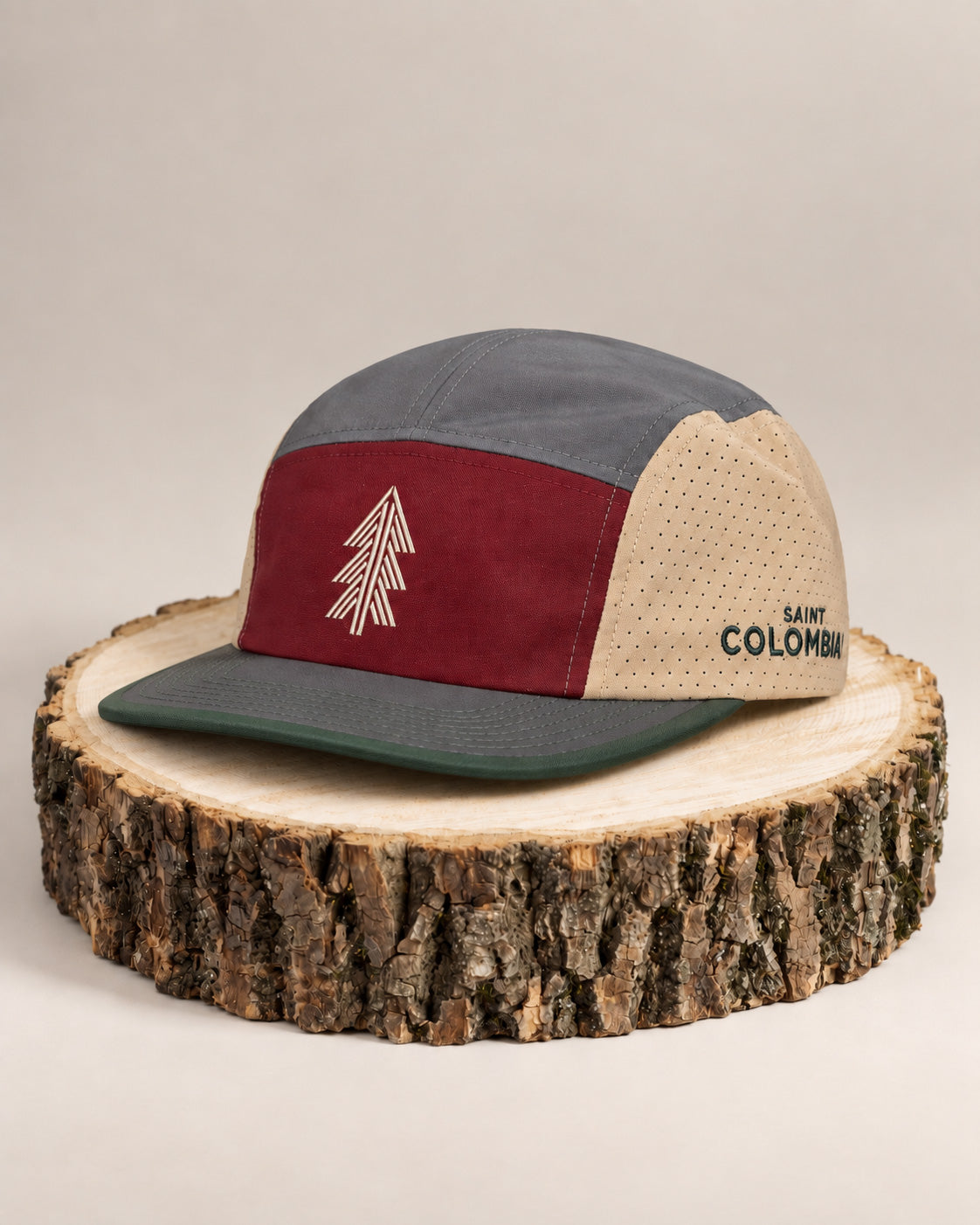Casquette sportive en nylon 5 panneaux