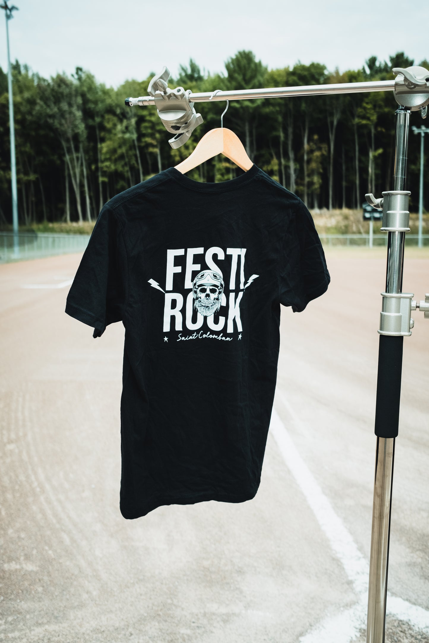 T-shirt à manches courtes noir - FestiRock