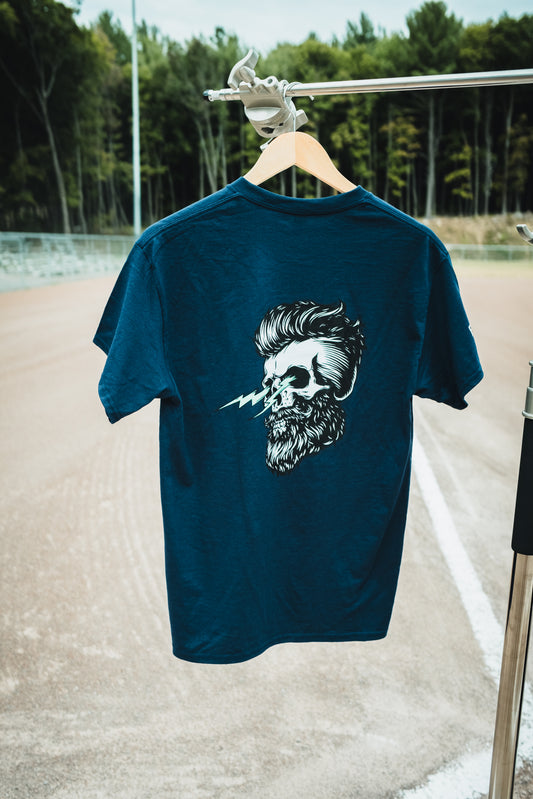 T-shirt à manches courtes marine - FestiRock